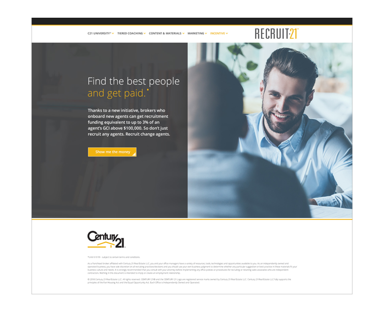 Century 21 Website Design