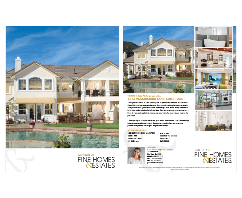 Century 21 Fine Homes and Estates Flyer