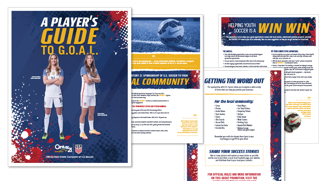 Century 21 / USA Soccer Sponsorship Brochure